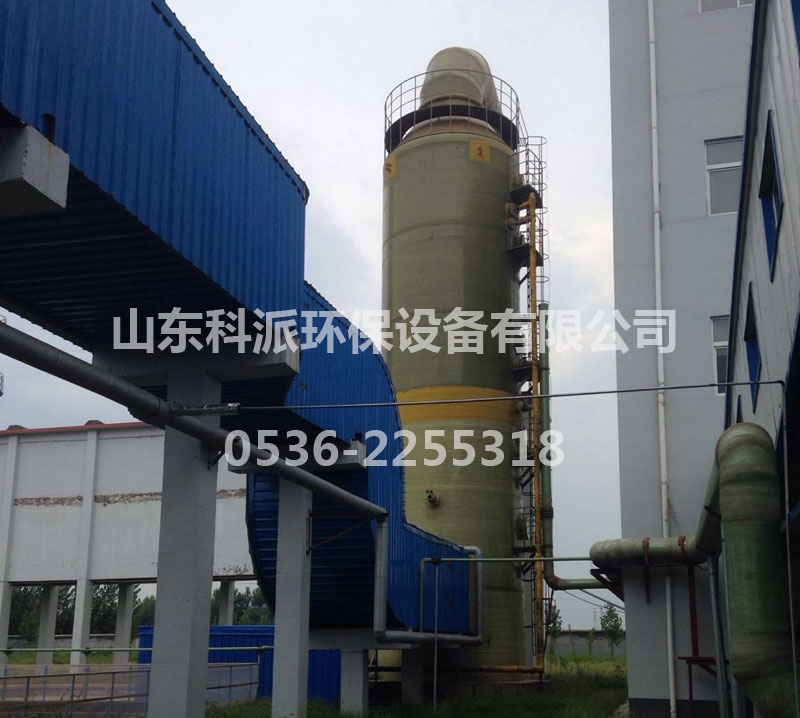 電廠(chǎng)鍋爐脫硫塔-西安案例